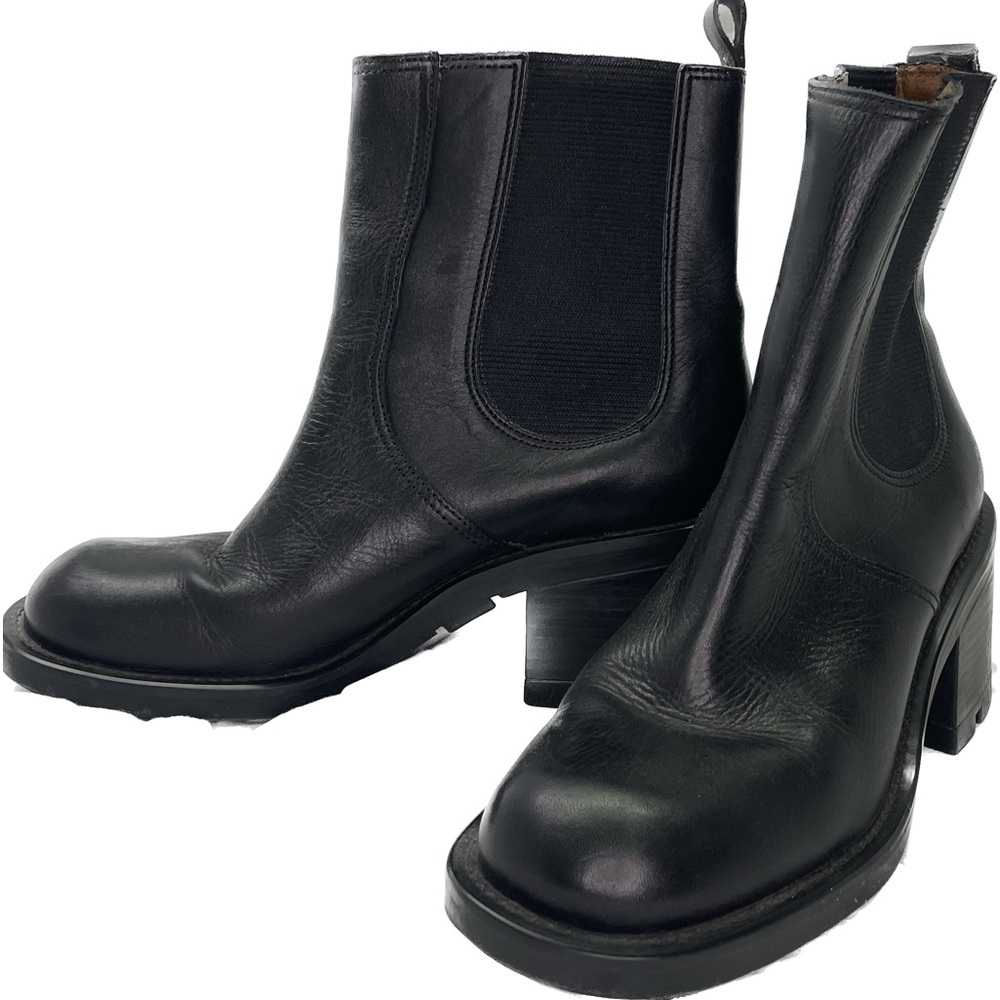 Harley Davidson ladies black leather boots size 7